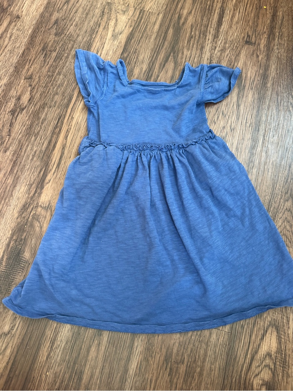 Cat & Jack Blue Flutter Sleeve Casual Dress